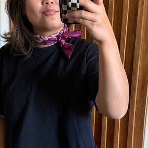 USNA Vintage 100% Silk Scarve. 25x25